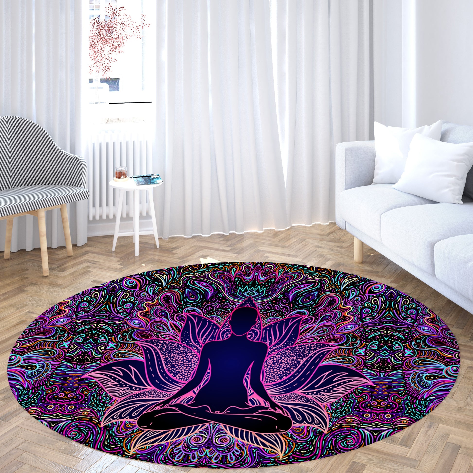 Tapis-de-meditation-violet